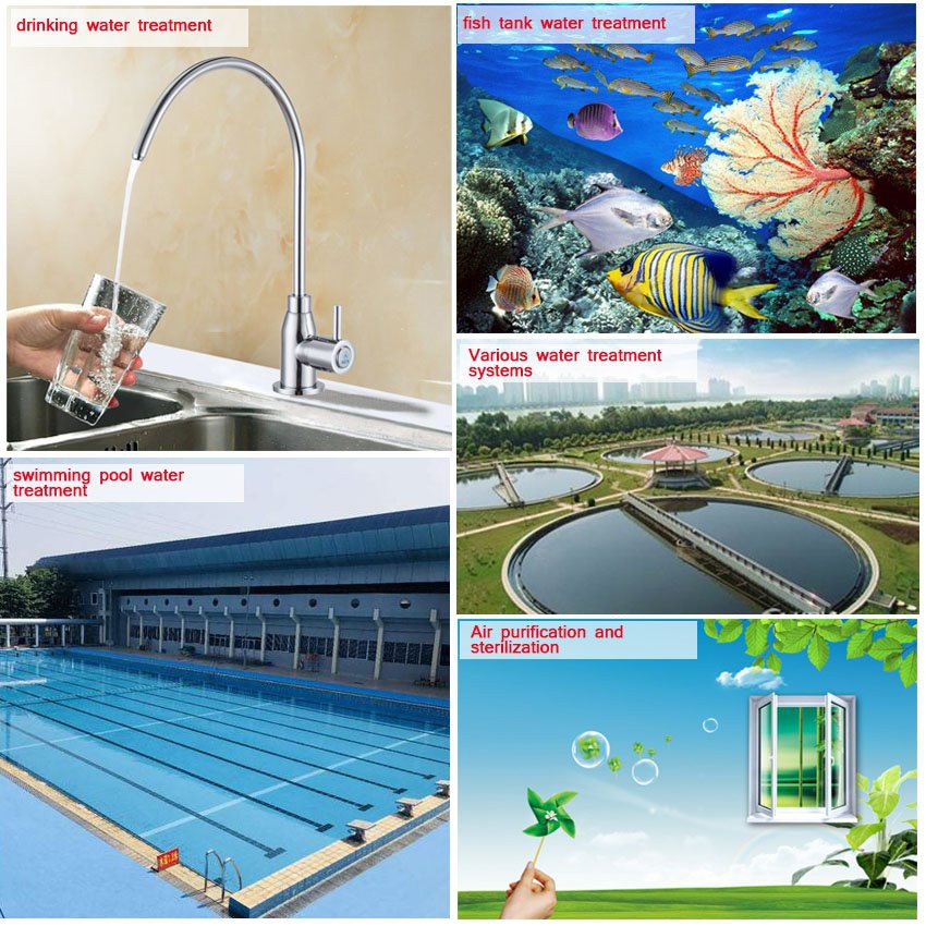 Applicable places of PL S60W HO ultraviolet germicidal tube